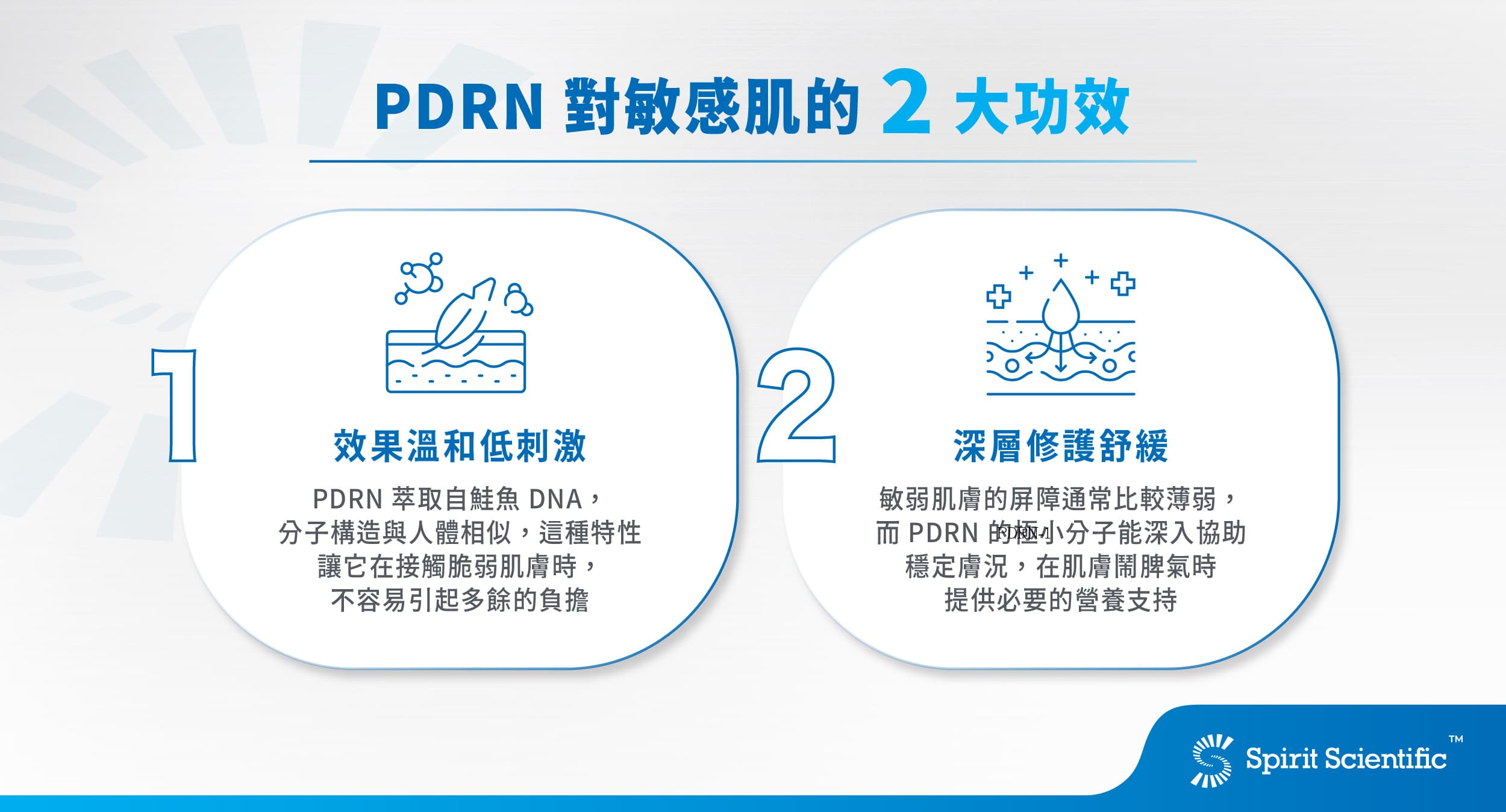 PDRN 對敏感肌的 2 種額外效果：效果溫和低刺激、深層修護舒緩